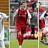 Sie spielten einst für die Amateure: Lukas Podolski, Bastian Schweinsteiger und Toni Kroos (v.l.).