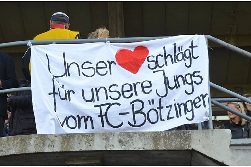 Von solchen Fans, wie beim Pokalfinale 2014, gab es für den FC Bötzingen zuletzt zu wenige. Der Verein steckt in einer schweren Krise. | Foto: Manfred Frietsch