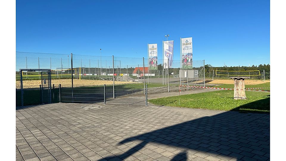 Abendsonne am Sportpark Hermann Gropper