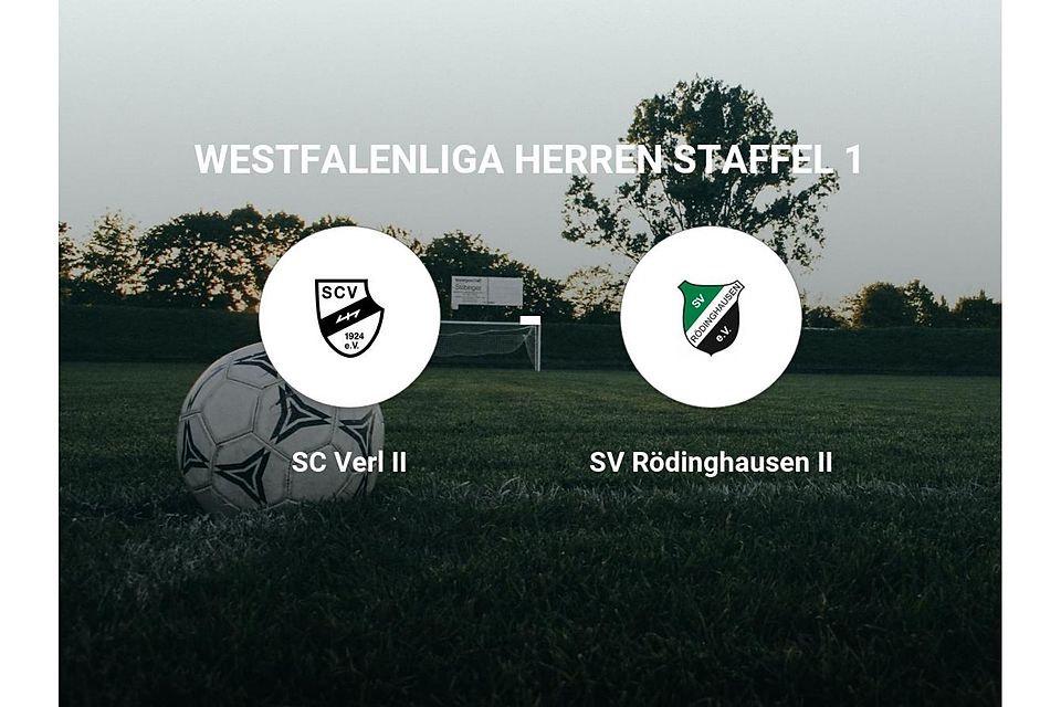 SC Verl II gegen SV Rödinghausen II