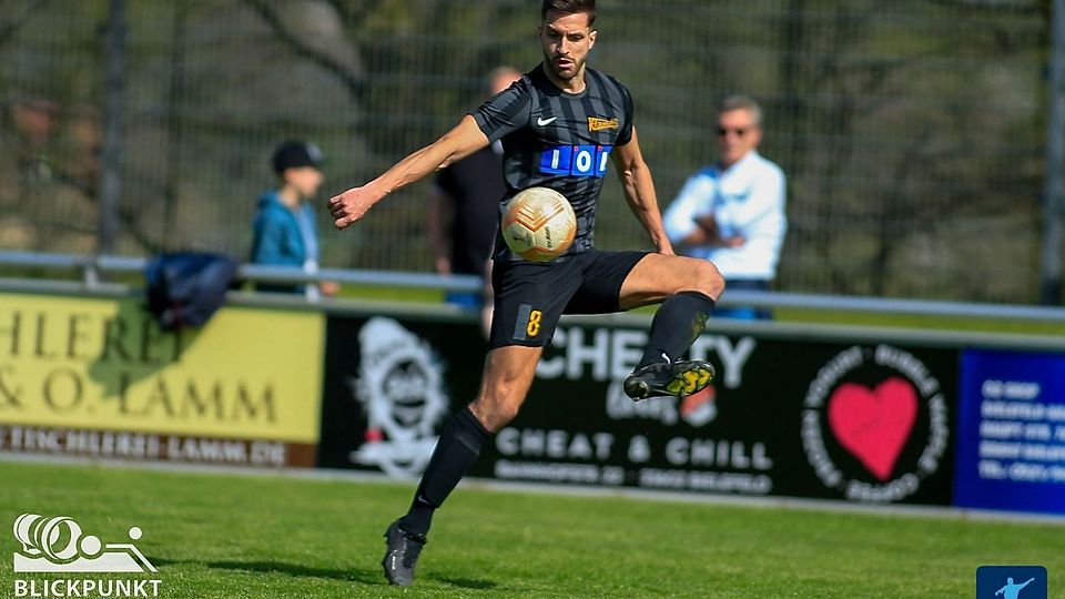 Pascal Hanna steht mit dem Landesligisten FC Kauitz kurz vor dem Gewinn des Gütersloher Kreispokals.