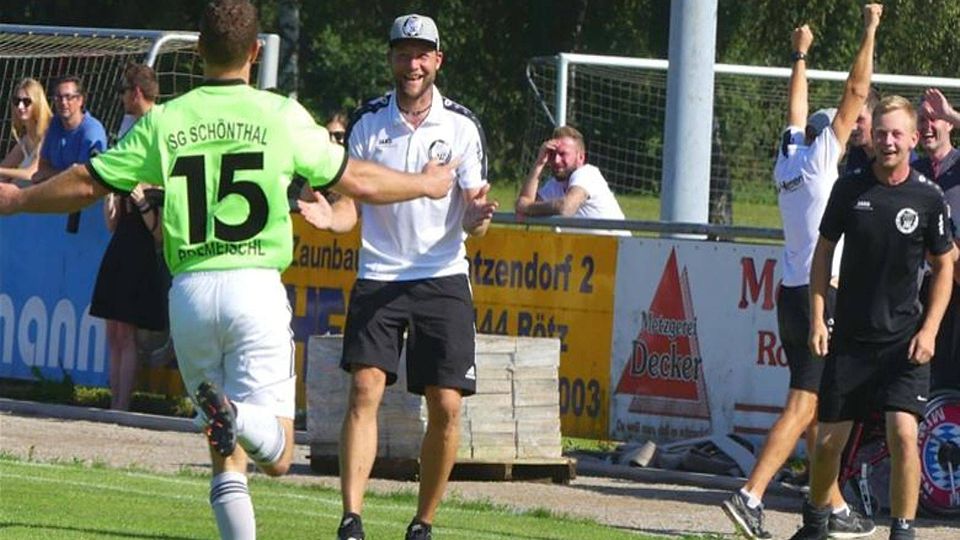 Trainer Martin Schönberger nimmt mit der SG Schönthal Ende Juli wieder das normale Training auf..