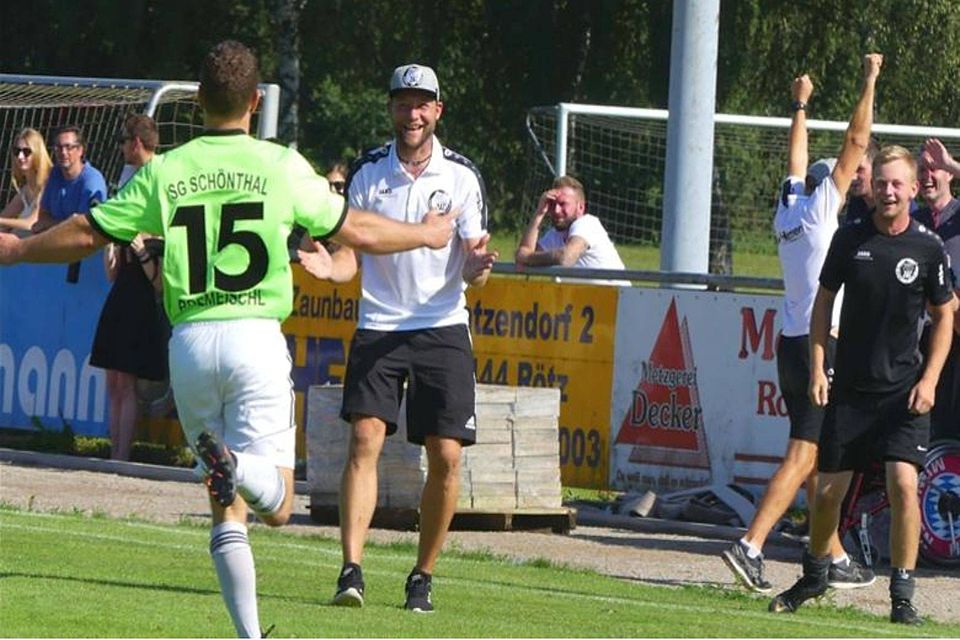 Trainer Martin Schönberger nimmt mit der SG Schönthal Ende Juli wieder das normale Training auf..