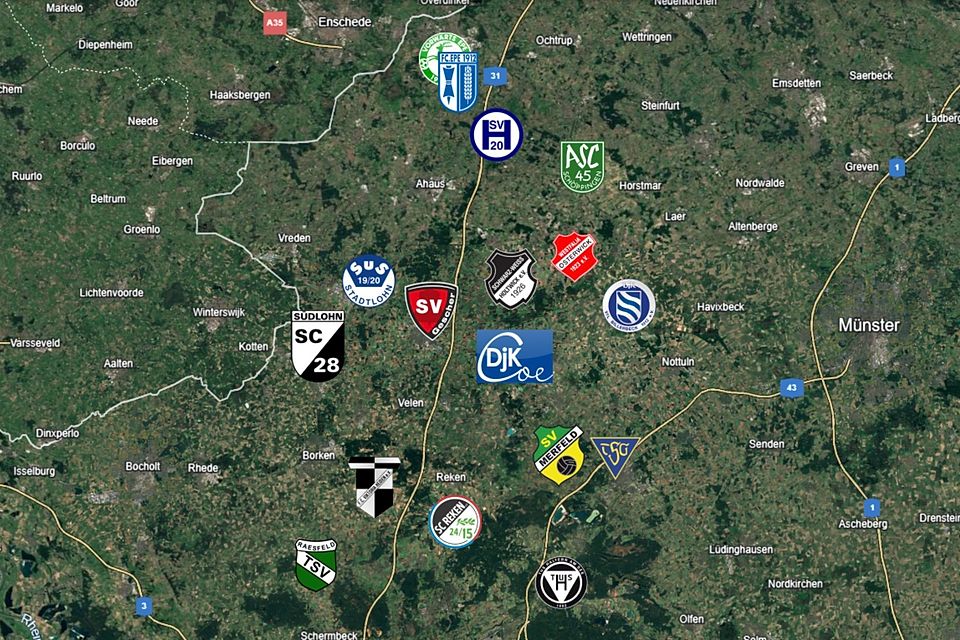 Die mögliche Bezirksliga Staffel 11 2025/26