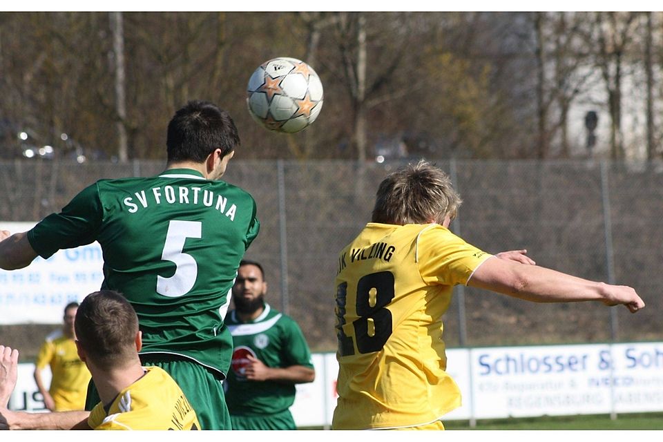 Fortuna sprang diesmal ein Srück höher als die DJK - 2:0 hieß es am Ende für die Domstädter