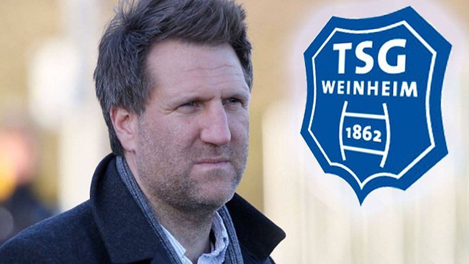 Der eigene Anspruch - das vordere Tabellendrittel - ist das Ziel bei der TSG Weinheim und ihrem Trainer Dirk Jörns.