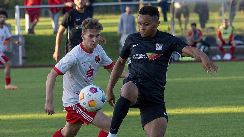 Die nächste Herausforderung wartet auf Mike Opara (r.) und den VfB nach dem Zorneding-Spiel (Paul Schweighardt). sro