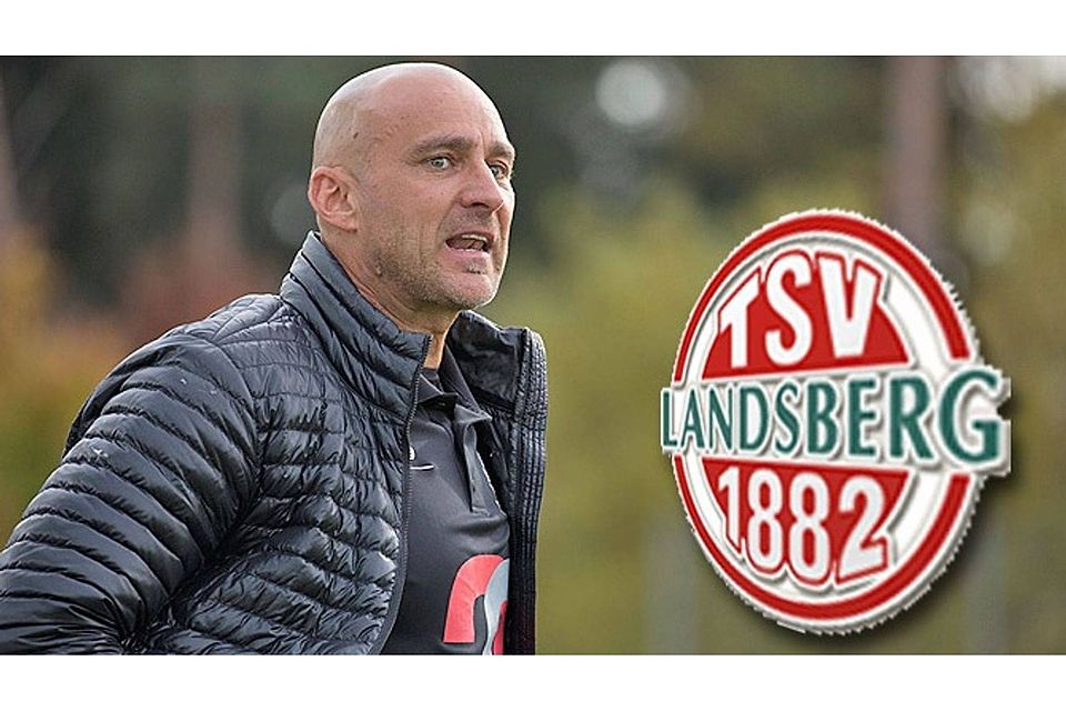 Guido Kandziora, Trainer des TSV  Landsberg, richtet seinen Blick auf die kommenden Aufgaben.  Foto: Julian Leitenstorfer