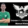 Manuel Klotz ist der Gründer und 1. Vorsitzende des FC Toradler Krefeld.