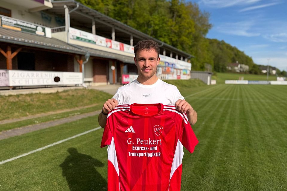 Samuel Huber streift künftig das Trikot des TSV Seebach über 