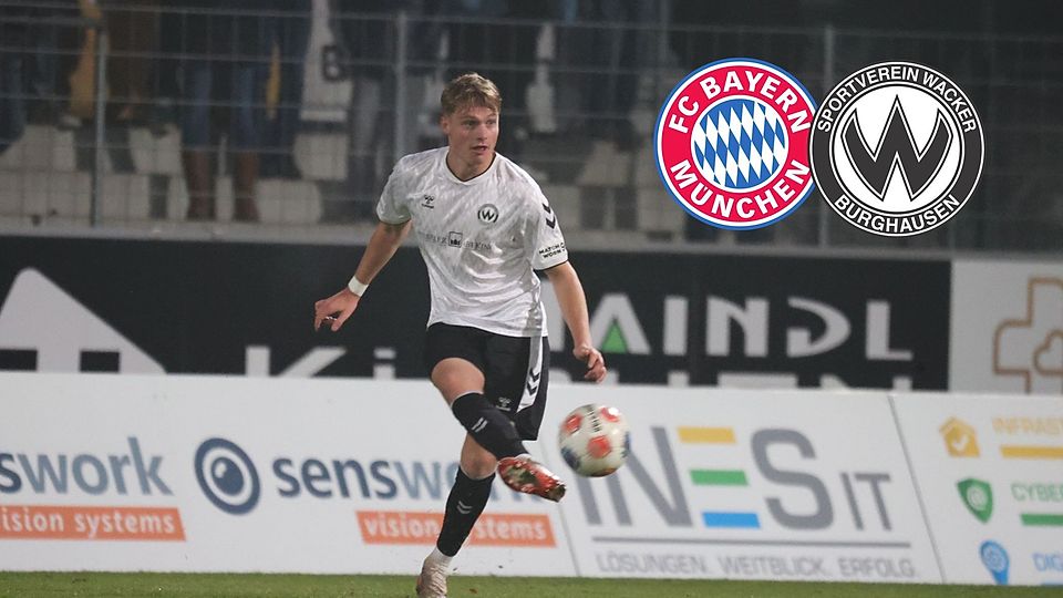Für Benedikt Schwarzensteiner und den SV Wacker Burghausen steht bei den Bayern-Amateuren das letzte Spiel 2025 auf dem Programm.
