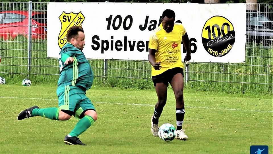 Feierte gegen BS Eversburg den sechsten Sieg in Folge: Spielverein 16 (in gelb).