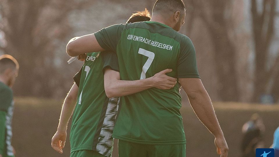 Eintracht Rüsselsheim ist sicher Zweiter in der B-Liga.