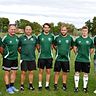 Von links nach rechts: Abteilungsleiter Tom Ertl, Thomas Ernst, Gerd Bogner, Max Weindl, Manfred Steer, Erik Fleischmann, Christian Finkenzeller