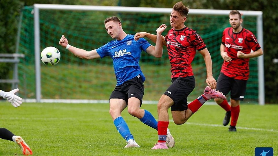 Am kommenden Sonntag empfängt der Tabellenzweite VfB Rauenberg (blau) den Tabellenführer VfB Leimen
