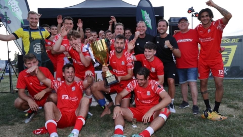 Der Sieger des BITZER CUPS Herren 2023: die TSG Backnang.