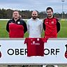 André Fuchs (Mitte) wird zur Saison 23/24 neuer Trainer beim VfB Oberndorf.