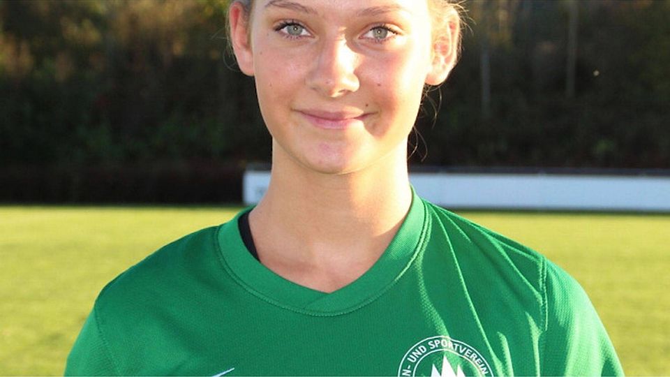 Dina Kühne erzielte das „Golden Goal“ für Neurieds Frauen.  TSV Neuried 