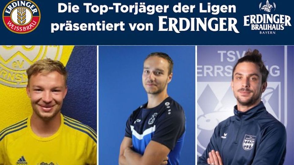 Christopher Schröter (mi.) ist weiter auf Platz 1. Matthias Fichtner (li.) steht aktuell an zweiter Stelle, Daniel Fischer (re.) folgt auf Platz vier hinter Selvedin Mesanovic (ohne Foto).