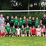Die U-13-Jugend-Fußballerinnen des Juniorteams Sulzbach und Oppenweiler freuen sich über die Meisterschaft.