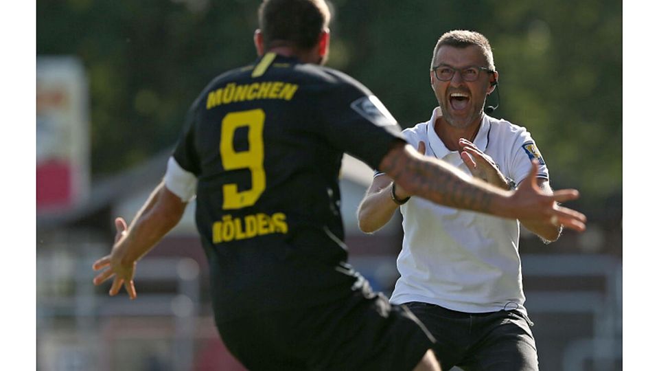Sascha Mölders und Michael Köllner sind die Erfolgsgaranten beim TSV 1860 München.