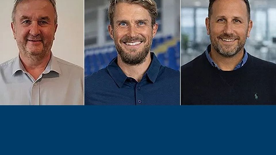 Die Kandidaten von links: Uwe Heiss, Florian Beil und André Kreuzwieser.