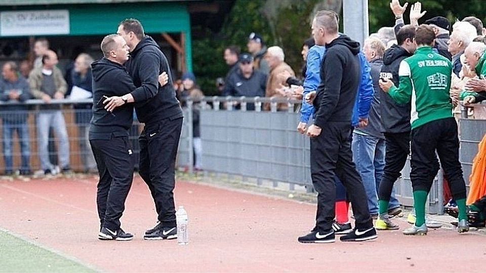 Freude dürfte auf der Zeilsheimer Bank nach dem 4:1-Sieg gegen den FC Dorndorf aufgekommen sein.  F: Lorenz