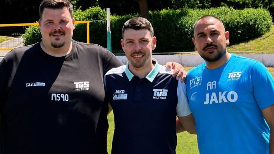 (v.l.:) Mike Scollie, Pascal Beilfuß und Ahmed Ali.