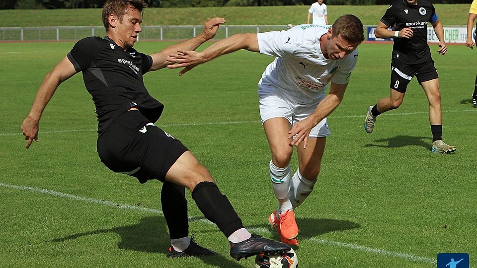 Heddesheim (schwarz) hat sich zurückgemeldet im Aufstiegskampf.