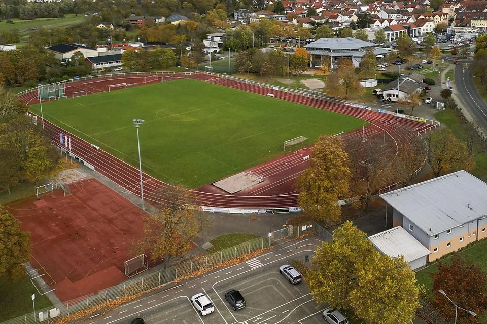 Der Nieder-Olmer Sportplatz am Engelborn, die Heimat des FSV. Spielt hier bald ein weiterer Verein?