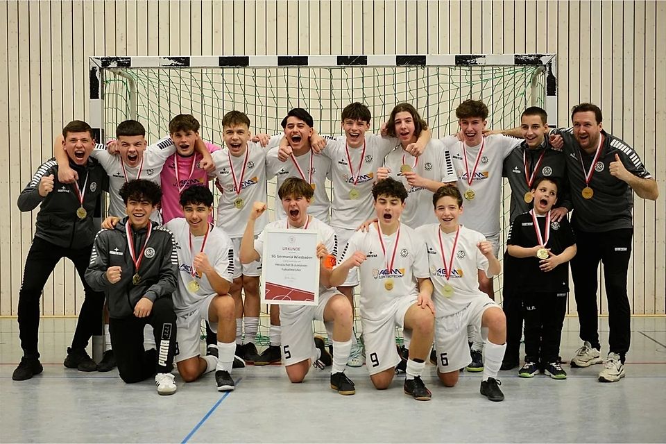 Die U17 von Germania Wiesbaden hat sich erfolgreich für die deutsche Meisterschaft qualifiziert. 