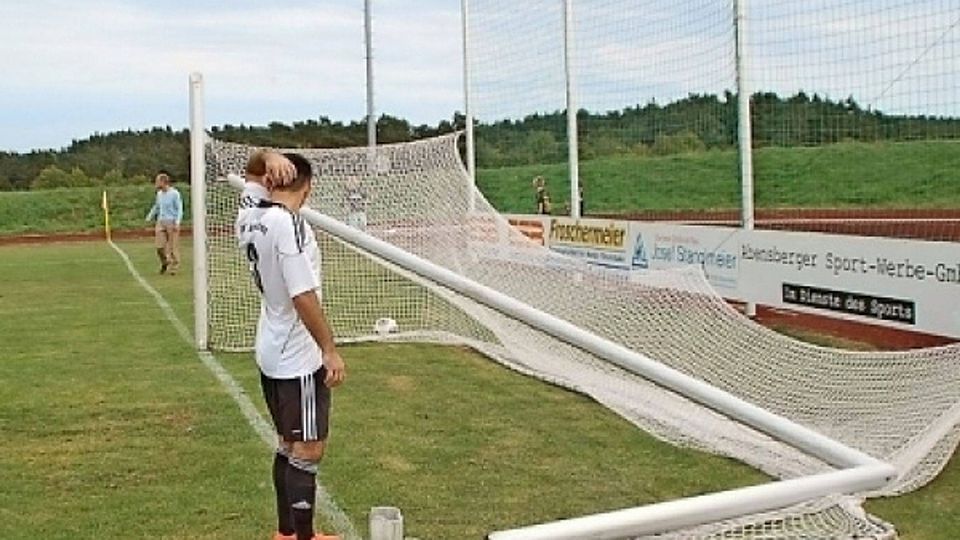 Ob diese Variante eines Fußballtores sinnvoller gewesen wäre...? Foto: nb