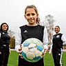 Fußball liegt bei ihnen in der Familie: Maria Garcia, Enkelin Nayeli Garcia und Tochter Elisa Garcia (v.l.).