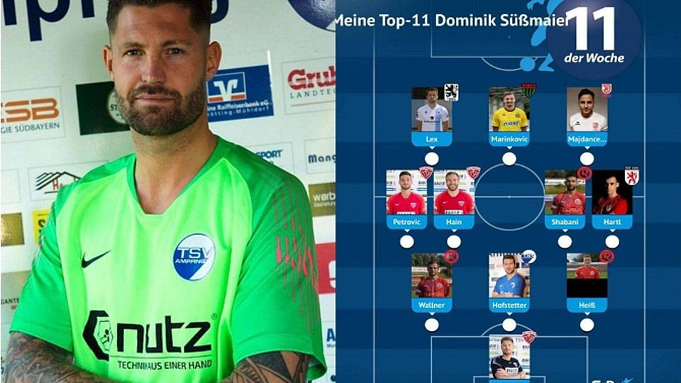 Die Top-Elf von Dominik Süßmaier (34) vom DJK-SV Edling.