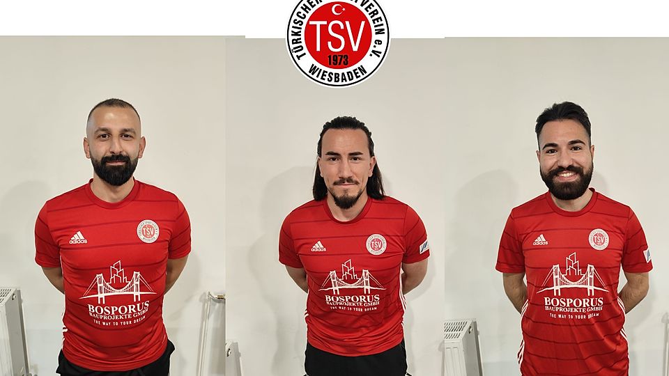 Drei neue für den Türkischen SV: Engin Karadeniz, Ömer Degirmenci und Mustafa Biskin (rechts)