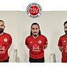 Drei neue für den Türkischen SV: Engin Karadeniz, Ömer Degirmenci und Mustafa Biskin (rechts)