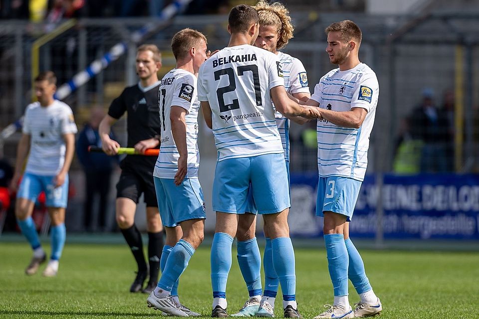 Bis zum Sommer 2023 stand Semi Belkahia (Nr. 27) in Diensten des TSV 1860.