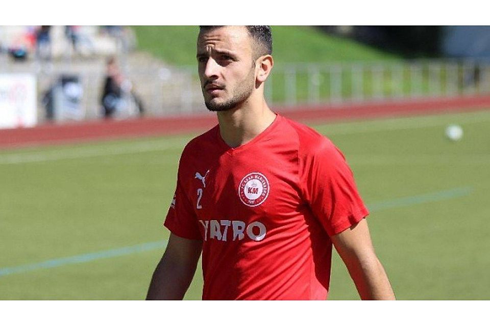 Mehmet Kurt verlässt den 1. FC Kaan-Marienborn in Richtung Verl.     Fotos: Julian Kaiser