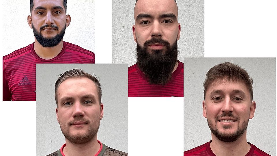 Zamdar Sardar (o. l.), Marco Bretschneider (o. r.), Nick Nauenburg (u. l.) und Andreas Rudat (u. r.)