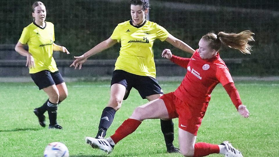 Auf die Tacklings von (rot) Eva Schmitt muss der FCMS vorerst verzichten.