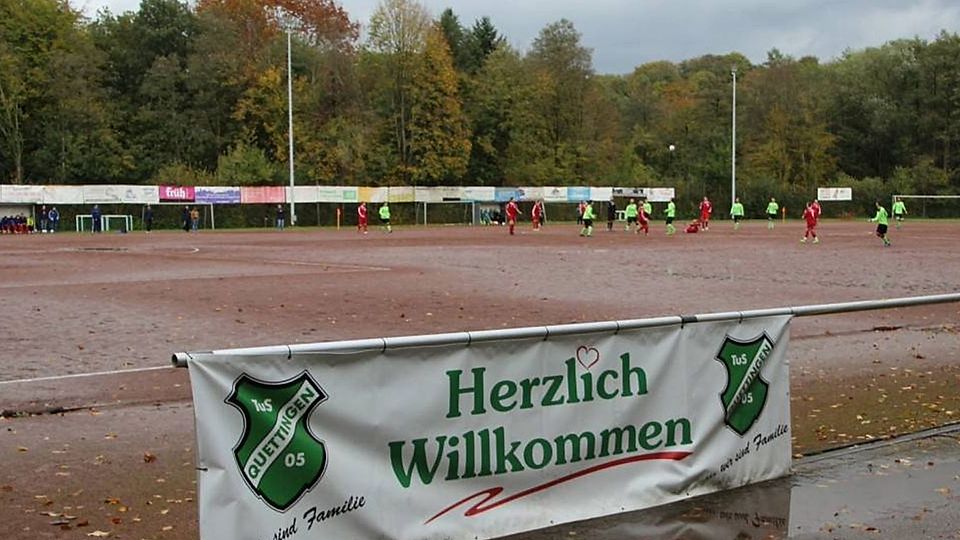 Beim TuS Quettingen entsteht ein modernes Spielfeld. 