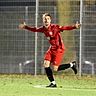 Yannik Jakubowski (Kilia Kiel) nach seinem 1-0. 