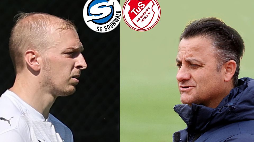 Sie stehen sich am Sonntag im A-Klassen-Gipfel gegenüber: Soonwald-Spielertrainer Lars Flommersfeld (links) und Winzenheims Coach, Ercan Ürün.