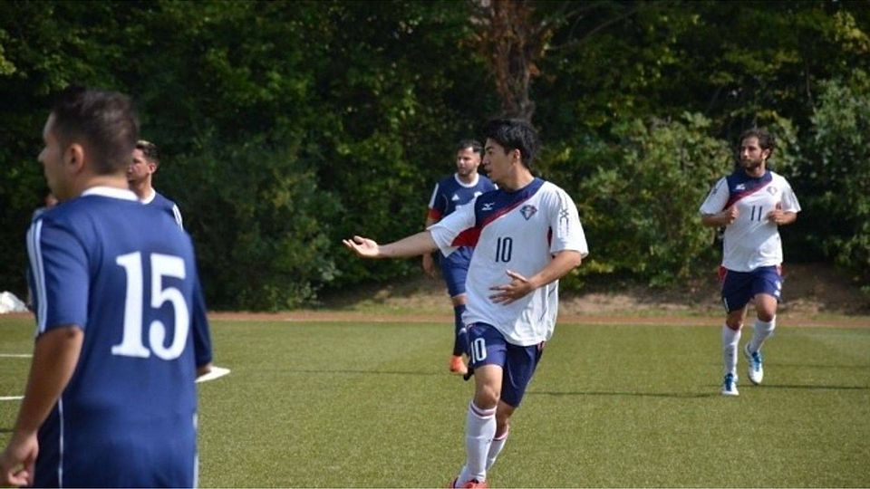 Dem FC Basara Mainz II um Keigo Tano gelang ein klarer Heimerfolg über Mombach II. F: Marth