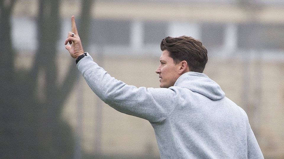 Einhausens Trainer Patrick Lipusch. Archivfoto: Thomas Neu