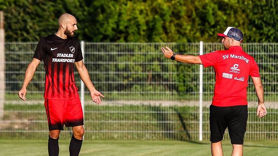 Florian Wolf (l.) verlässt den SV Marzling - trotz seiner Heimatverbundenheit