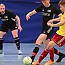 Gründungsmitglied der Verbandsliga: Noah Langendorf (Mitte, in der Premierensaison 2023 gegen Black Forest Futsal) ist treibende Kraft bei Niederhof/Binzgen.