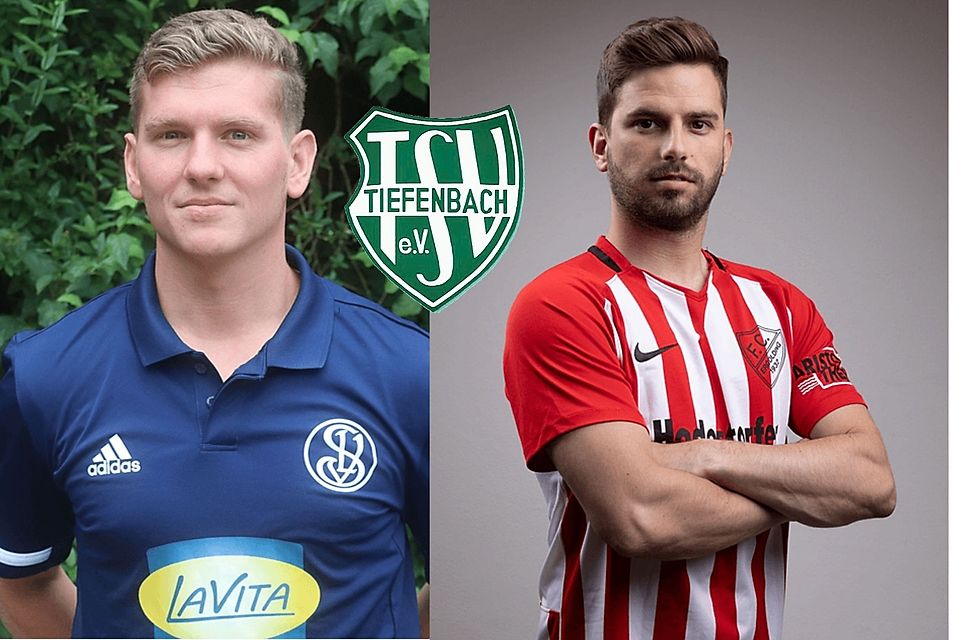 Bastian Aimer (li.) und Patrick Hirschmüller bilden künftig das Spielertrainer-Gespann des TSV Tiefenbach