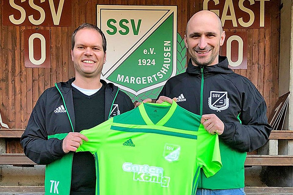 Margertshausens Trainer Thomas Kempter (links) wird künftig von Zeljko Brnadic unterstützt.