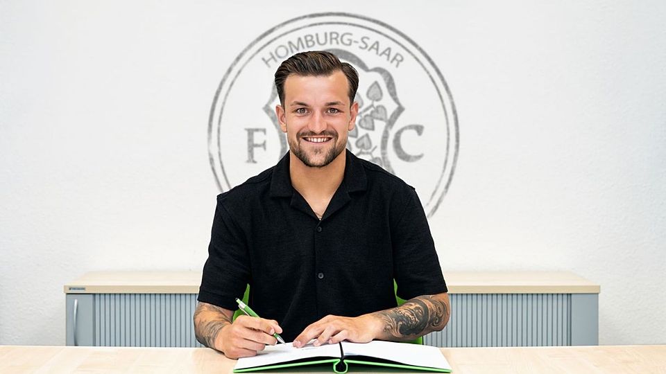 Frederic Baum ist beim FC Homburg der nächste Neuzugang